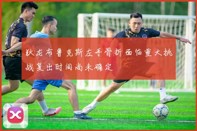 狄龙布鲁克斯左手骨折面临重大挑战复出时间尚未确定